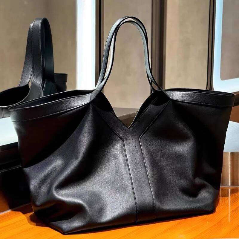 Women's Bags Designer Women's Retro Leather Tote Famous Brands Casual Totes Large Capacity Noir Shoulder Armpit Bag High Quality