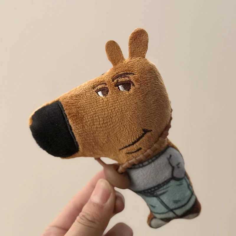 Anime Chill Guy Dog Cosplay Keychain Unisex Kawaii Plush Doll Pendant Keyring Key Chain Bag Accessories Prop Gift W250526