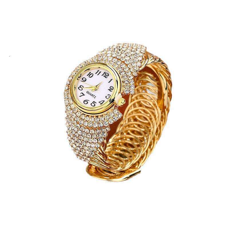 Trendy New Full Diamond Fashion Versatile Casual Women's Quartz Watch