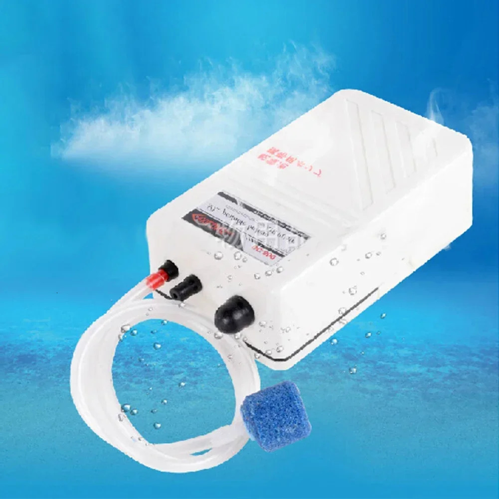 Portable Aquarium Dry Battery Operated Aerator Air Pump for Outdoor Fishing Dropship 250523
