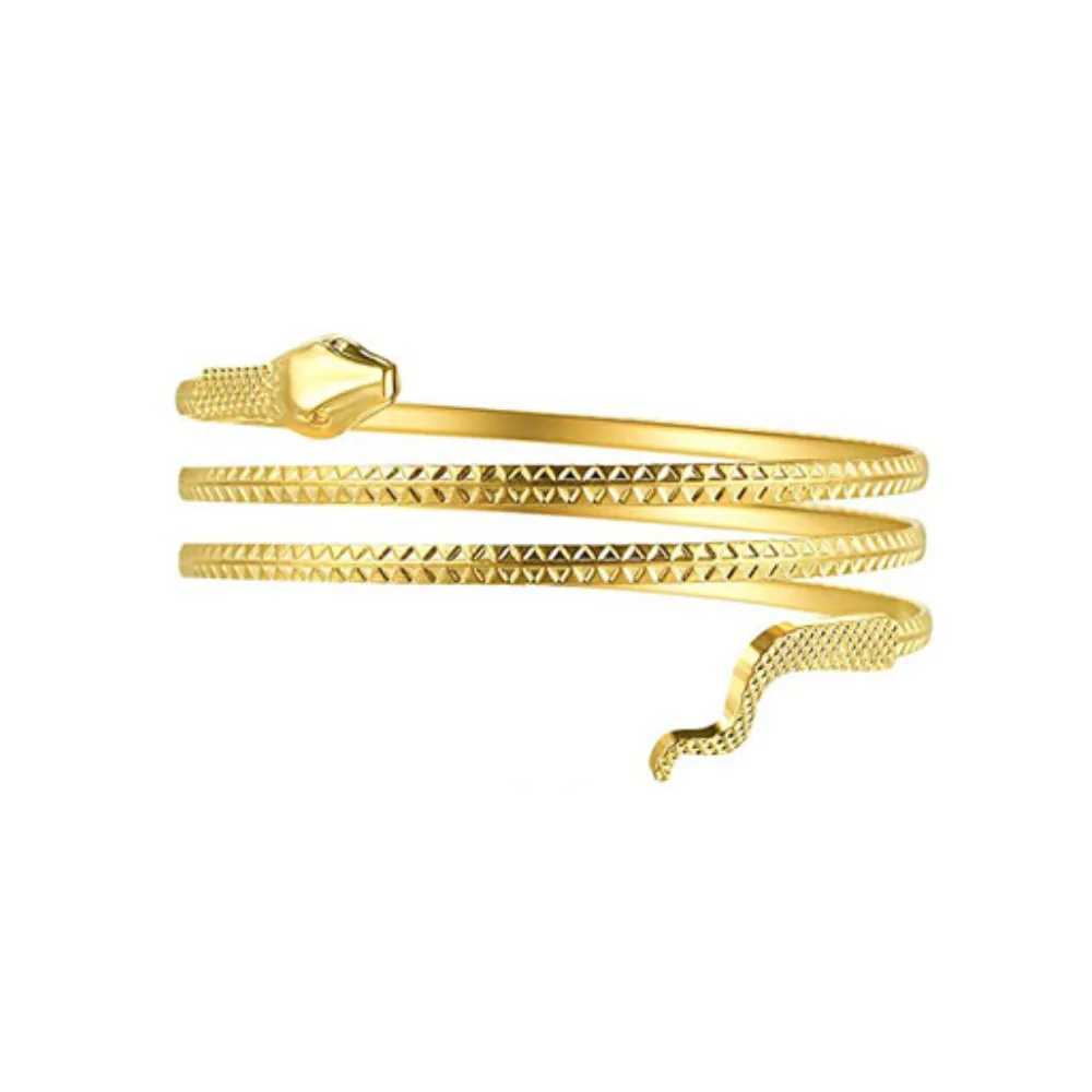 Arm Bracelet Adjustable Snake Shape Arm Cuff Bangle Beach Fashion Pulseiras Bijoux Lover Bracelet Hip Hop Bangles For Women B062 W250526