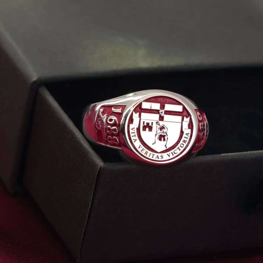 Sterling Sier Men Ring Accept Customer's Personalized Design With Different Color Background Fashion Jewelry