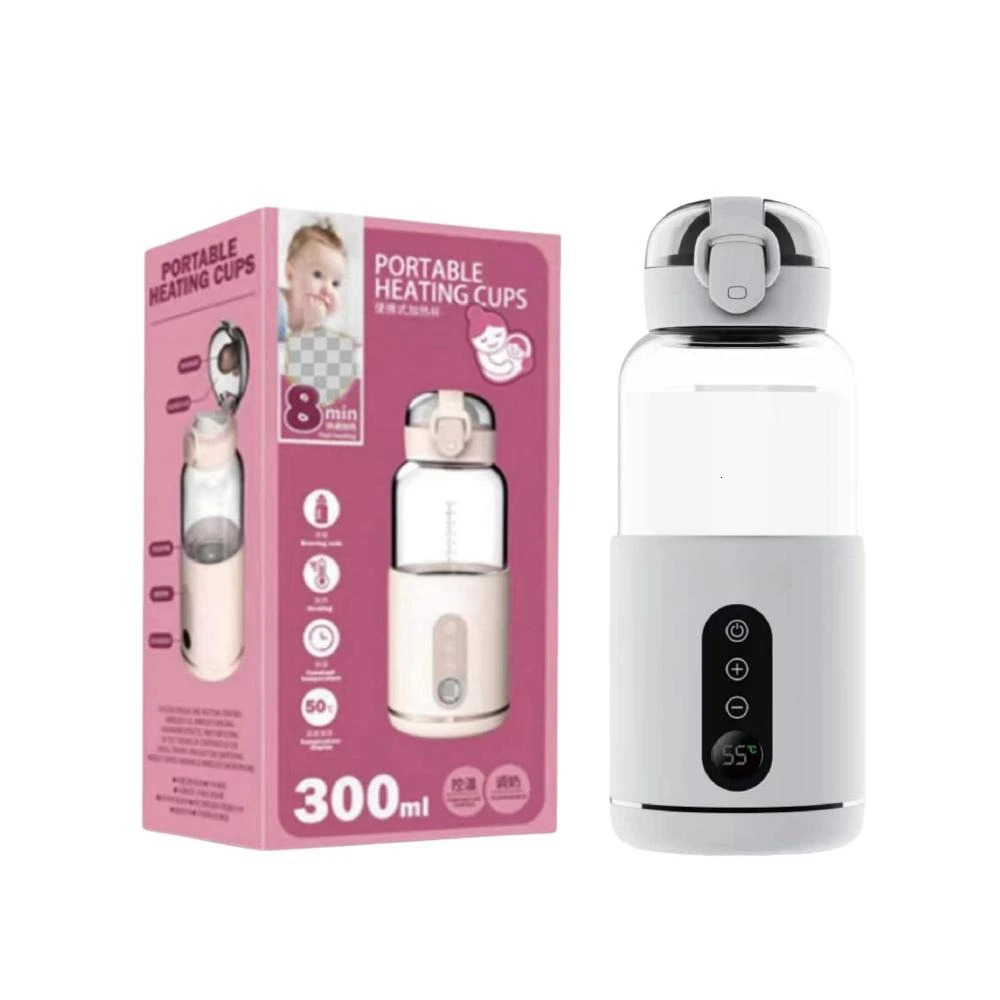 Portable Electric Baby Bottle Warmer USB Rechargeable 5200mAh15000mAh Soak Formula Milk Instant Wireless Heater Travel 250527