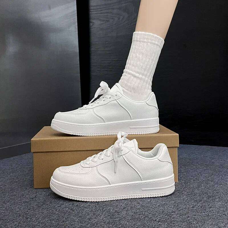 Spring Autumn New Style Women's Korean Version Soft Sole Light eight Casual Sports Shoes Student EVA Insoles Rubber Outsole