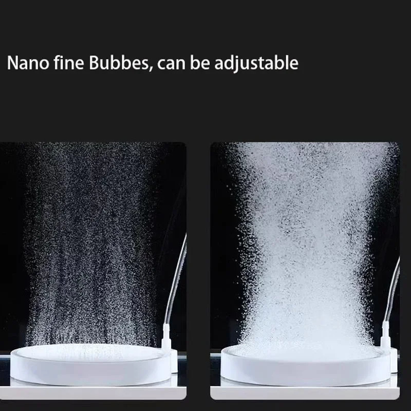 35/50/80/100mm Fish Tank Aquarium Nano Air Stone Oxygen Aerator Air Bubble Pond Pump Hydroponic Oxygen Supply Accessories 250523