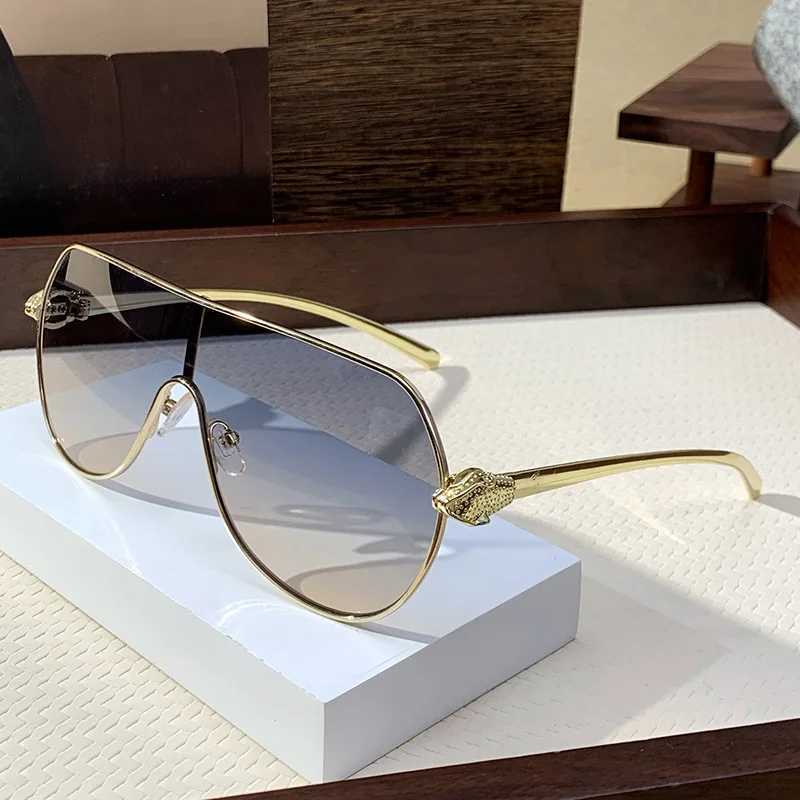 2025 Fashion Brand Luxury Design Sunglasses Men Vintage Oversized Outdoor Steampunk Shades Glasses Summer Travel Sunglasses Z250527