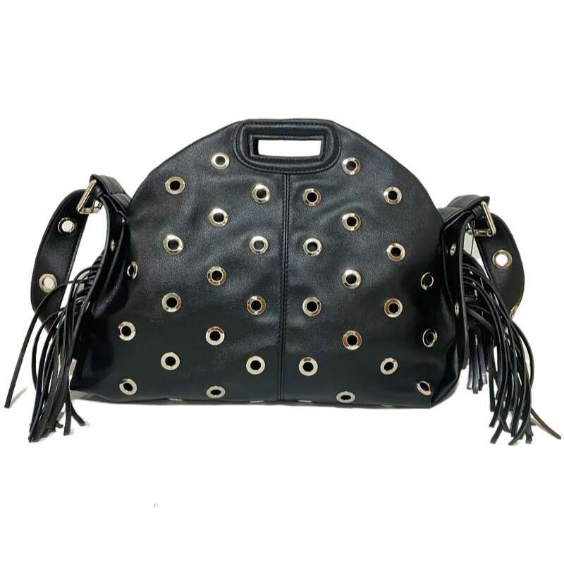 New Fashion Women Handbag Large-capacity Black PU Retro Single-shoulder Luxurious Design Casual Ladies Crossbody Bag