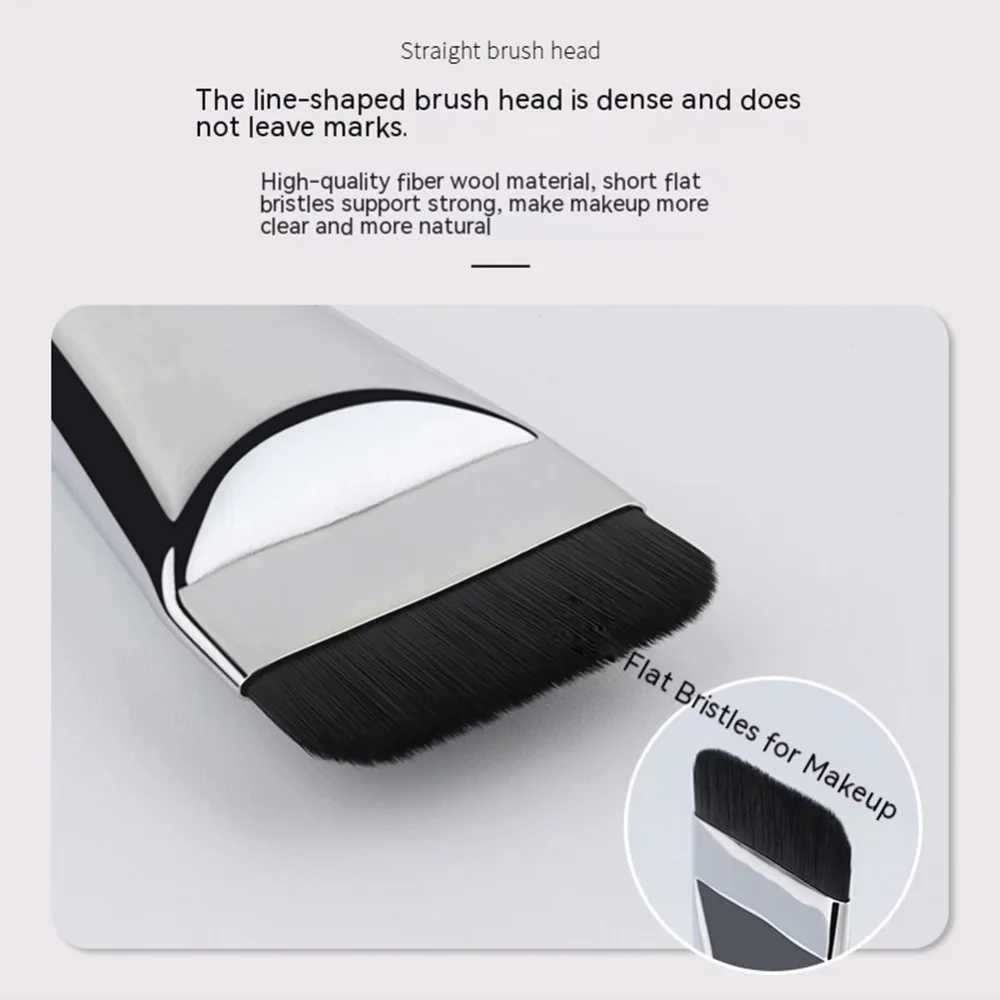 Stainless Steel Makeup Spatula Mixing Stick Foundation Brush Set Eyeshadow Cream Pigment Mixing Tool Face Contour Brush Tool z250527PB4H