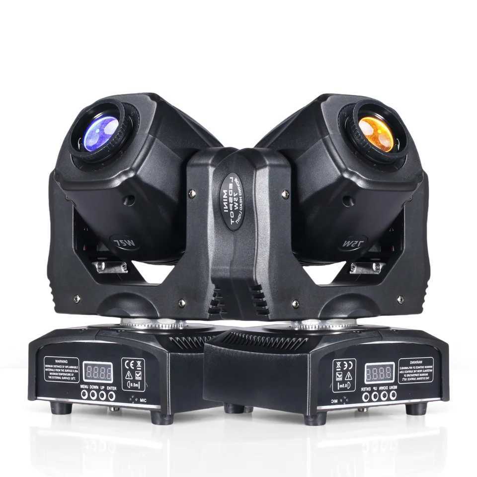 75W LED Stage Light 8 Gobos 8 Colors disco lights 80W Moving Head Lights dmx controller for Wedding Christmas Birthday DJ Disco XJ250527