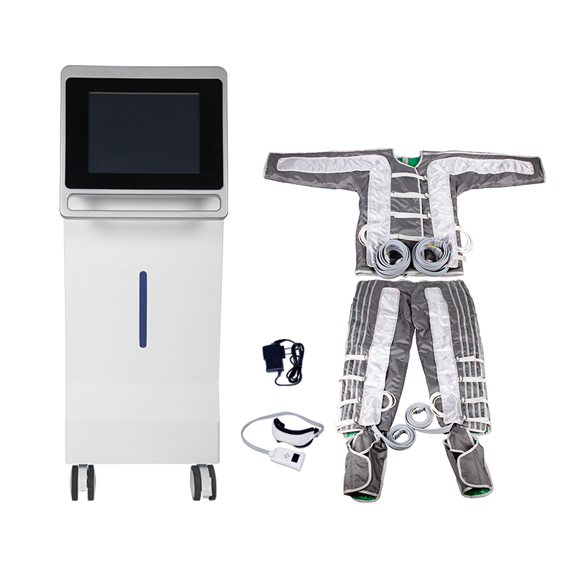 FDA/CE Vertical 24 air Bags Professional 3 In1 Presoterapia Infrared Ems Lymph Drainage Machine