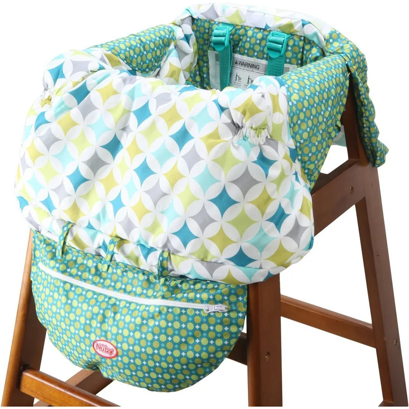 IMBABY Baby Shopping Cart Cover 2in1 Trolley Highchair for born Push Protection with Seat Belt 250527