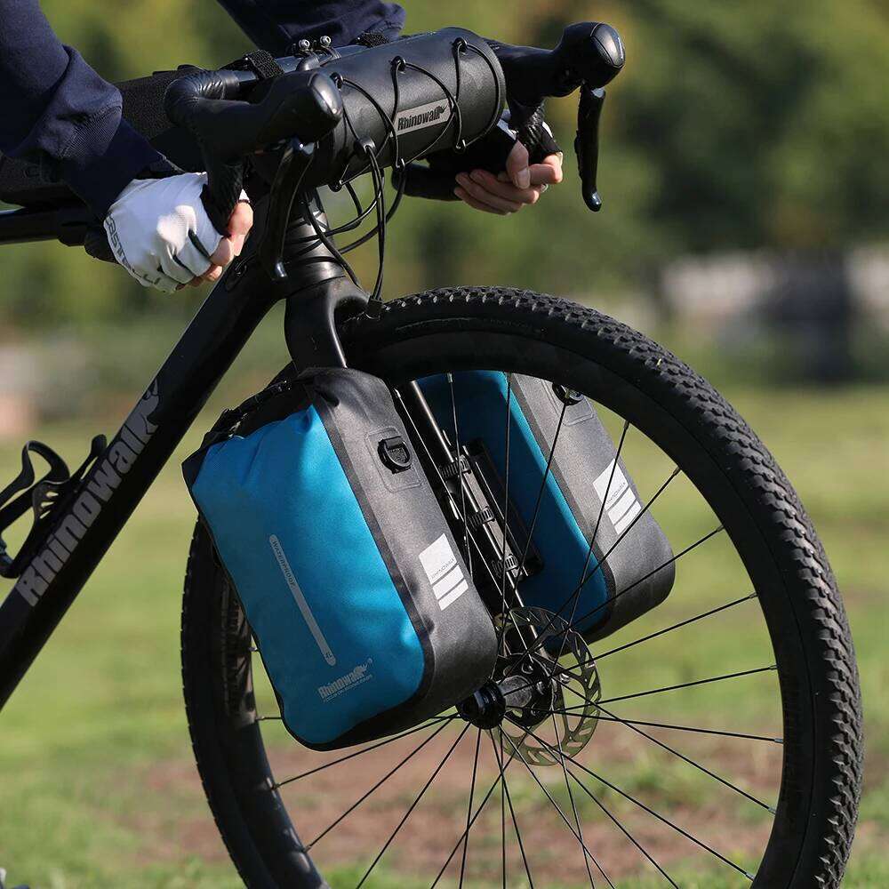 Rhinowalk Bike Front Fork Quick Release 4L-6L Pack For MTB Road Bicycle Scooter Cycling Shoulder Storage Bag