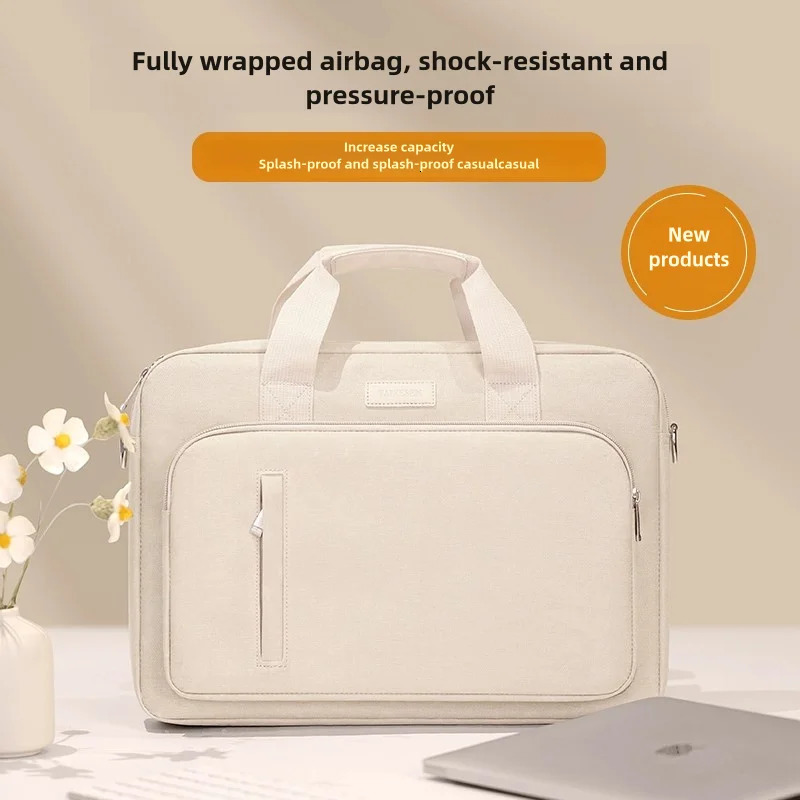 Laptop Bag case 13.3 14 15.6 17.3 inch Waterproof Notebook Bag for Macbook Air Pro 13 15 Computer Shoulder Handbag Briefcase Bag 250526