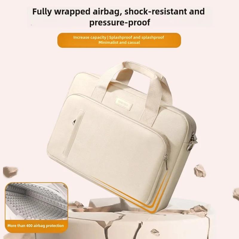 Laptop Bag case 13.3 14 15.6 17.3 inch Waterproof Notebook Bag for Macbook Air Pro 13 15 Computer Shoulder Handbag Briefcase Bag 250526