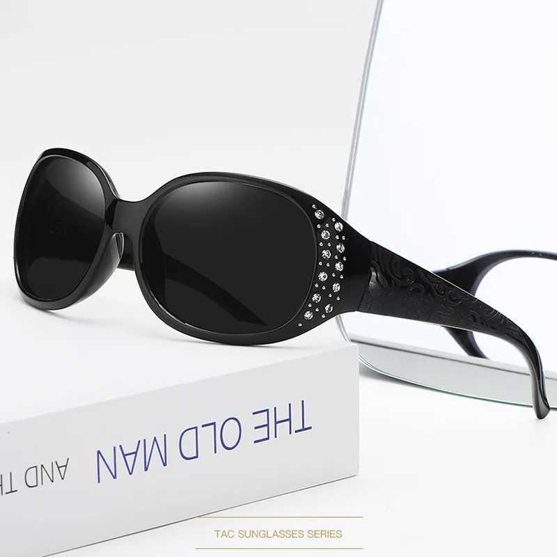 New Polarized Sunglasses Fashion Diamond Inlaid Sunglasses Women Retro Fashion Luxury Design Lady Sun Shades UV400 Protection Z250527