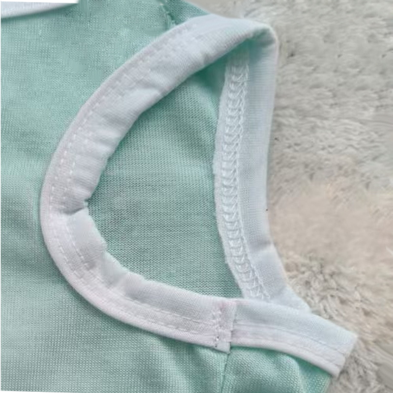 Pet clothing cartoon printed vest fashionable