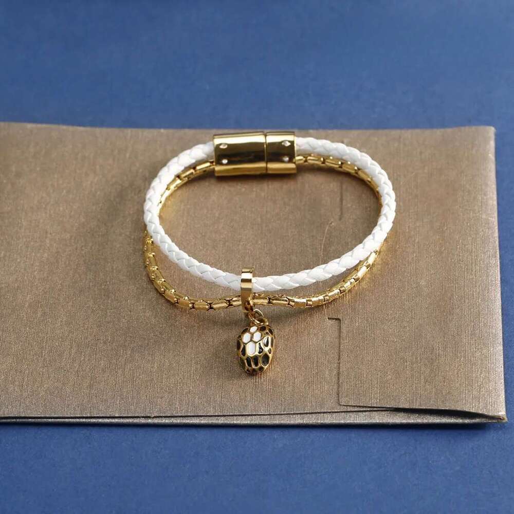 designer leather bracelet bangle mens designer bracelet women simple jewelry brown black couple gift plated gold mens bracelet casual ornament retro Z