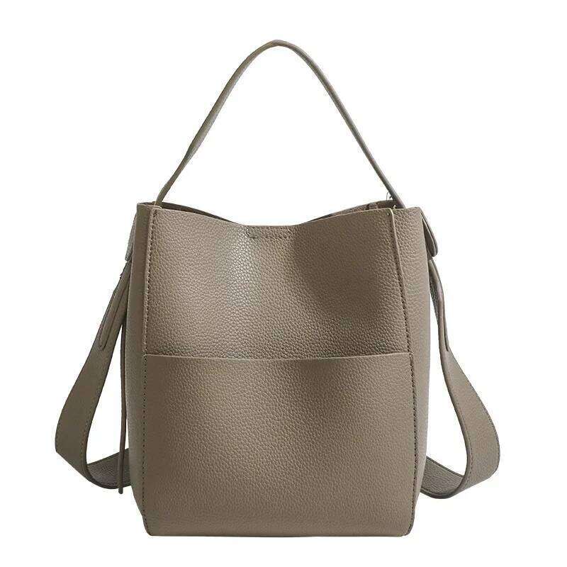 2025 New Niche Design: Fashionable Commuter Bucket Bag, Handbag, Versatile and Practical Crossbody Bag for Women