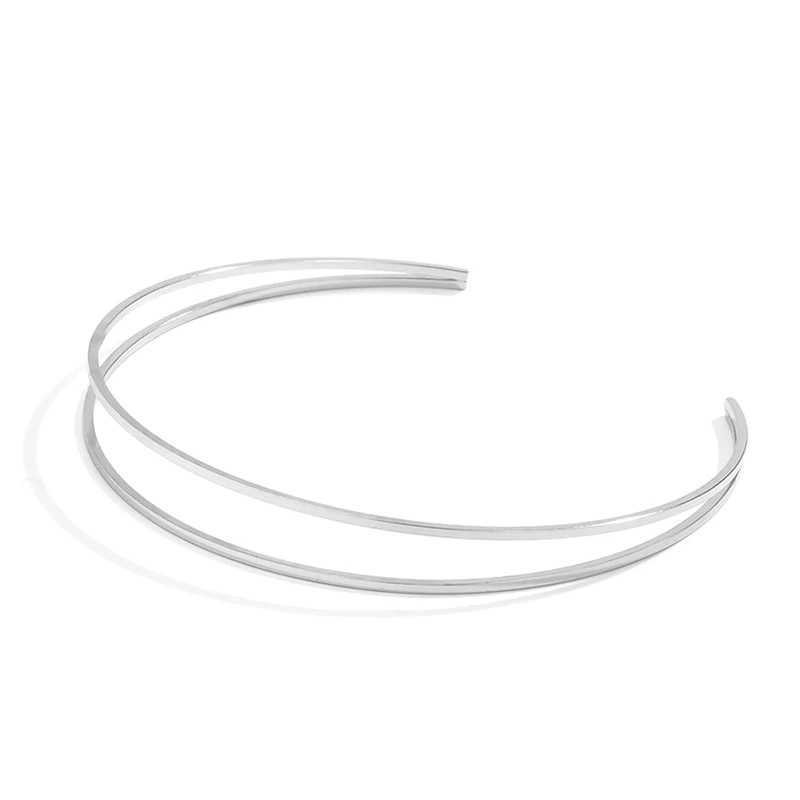 Punk Armlet Adjustable Upper Arm Cuff Minimalist Bangle Bracelet Arm Jewelry Gift W250526