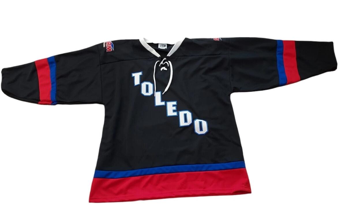 Customized Rare Toledo Storm Hockey Jersey by OT sports