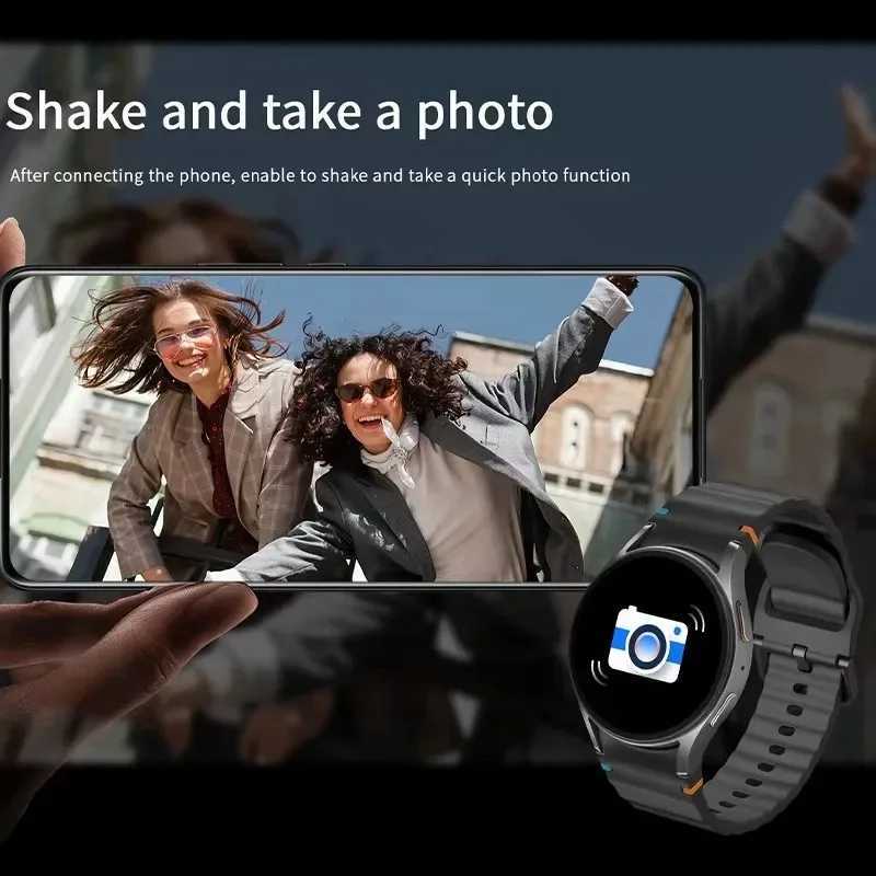 2025 Galaxy Watch 7 mini Smart Watch Men Women HD AMOLED Voice Call NFC GPS Tracker Sports Watches Custom Dial For iOSXJ250513