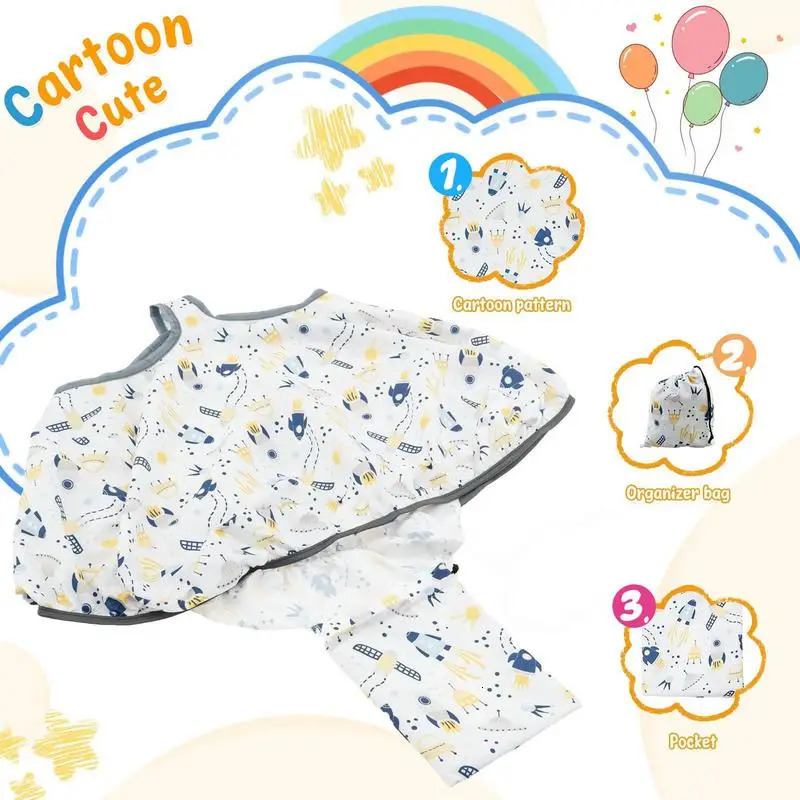 Children Supermarket Grocery Shopping Cart Cover Baby Seat Pad Antidirty Waterproof Covers Kids Portable Traveling Cushion 250527