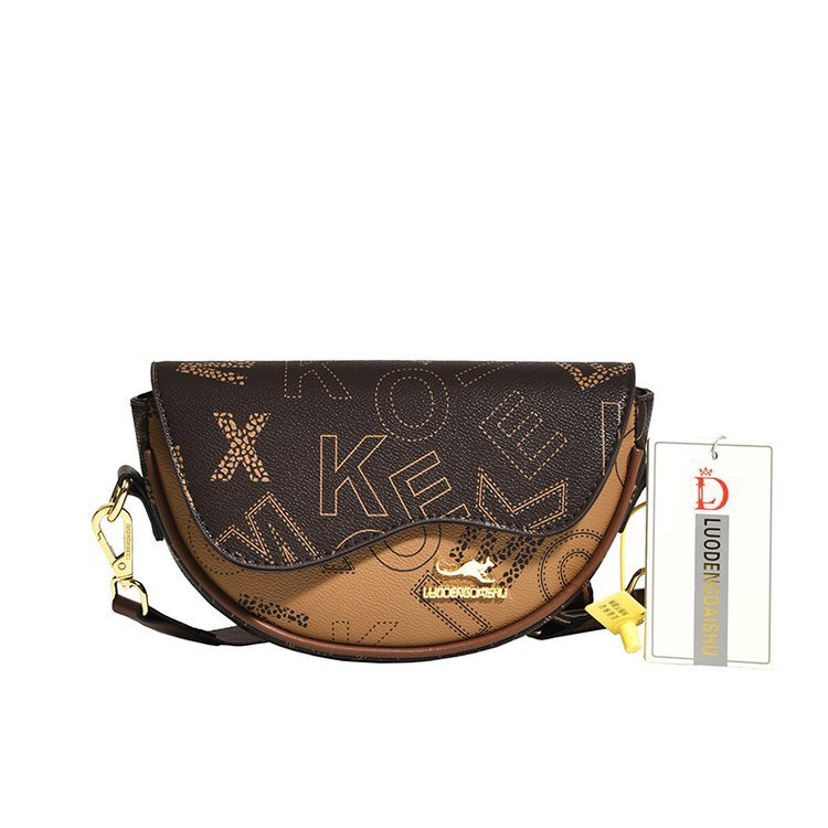 Top quality Brand High Quality New Style Saddle New PU Single Shoulder Crossbody Elegant Women's Style Small Bag New Free Delivery Designer Bag