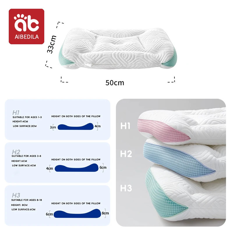 118 Years Children Neck Pillow Help Sleep Toddler Pillows Protection Cervical Orthopedic Baby For Sleeping Almohada 250527