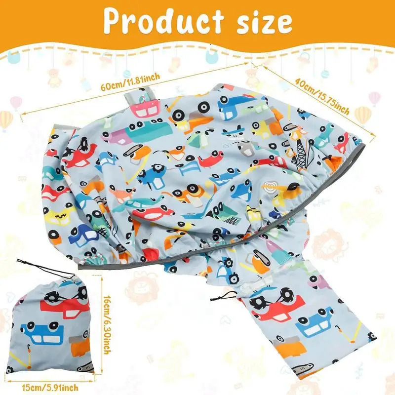 Children Supermarket Grocery Shopping Cart Cover Baby Seat Pad Antidirty Waterproof Covers Kids Portable Traveling Cushion 250527