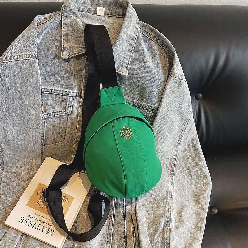 2025 New Simple Casual Unisex Versatile Sling Bag Large Capacity Sports Chest Bag for Women