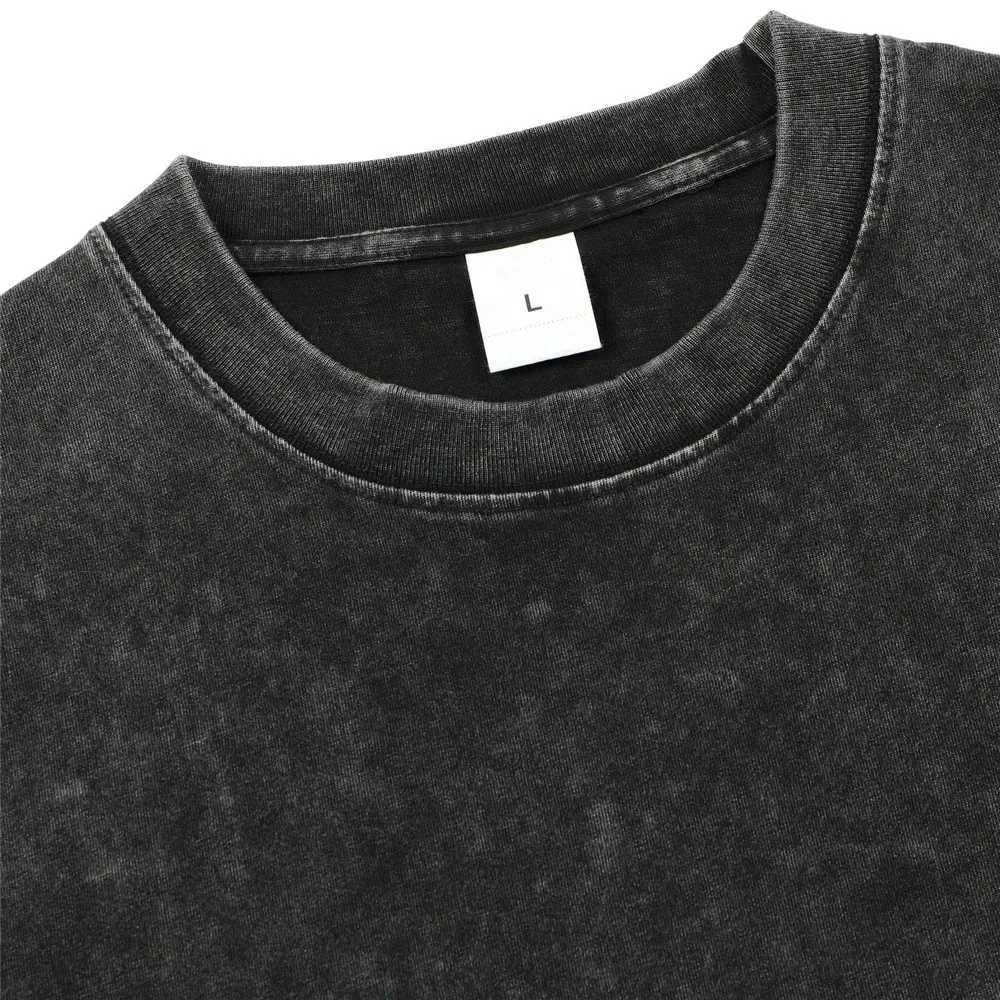 Anime Berserk Guts Acid T-shirt Retro Vintage Washed Graphic Tees Men Harajuku Cotton Casual Short Sleeve T-shirt Tops Unisex Z250527