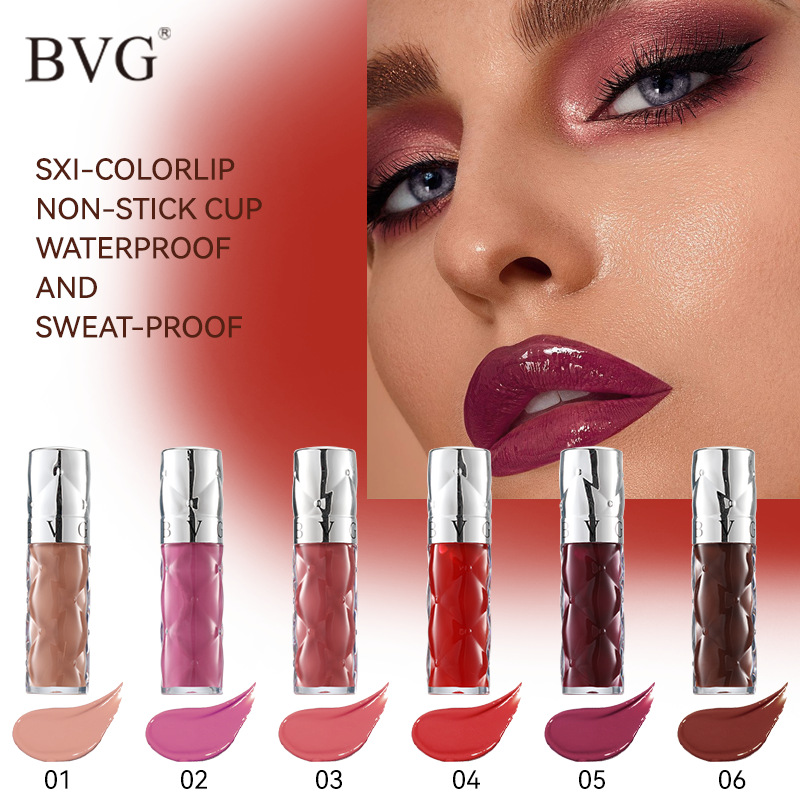 BVG Moisturizing Glass Lipstick Non-Stick Cup And No Color Fade