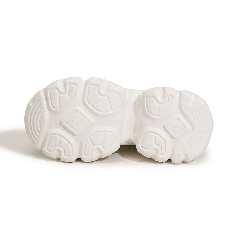 Designer Thick-Soled Insole Height-Increasing Dad Shoes for Women, New Spring Water Diamond Breathable Single Shoes Versatile and Casual Shoes for Sma