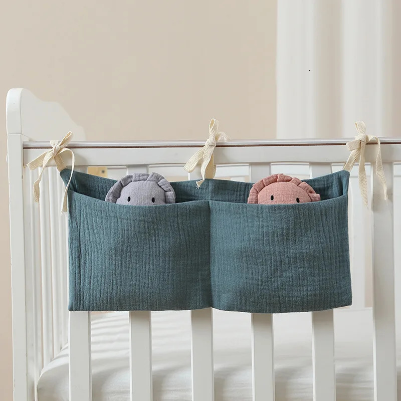 Baby Crib Storage Bag Multifunctional born Bed Headboard Organizer Kids Bedding Diaper 250517z