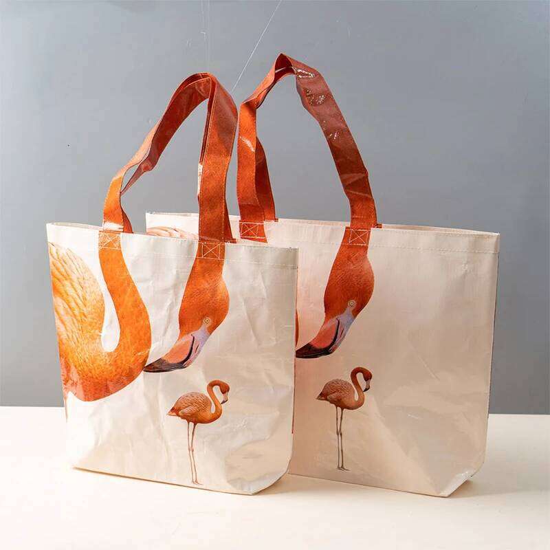 Women's Bags Designer Waterproof Shoulder Pouch Giraffe Shopping Large Capacity Creative Eco Handbag Portable Roomy Lady Woven Tote Travel Bag