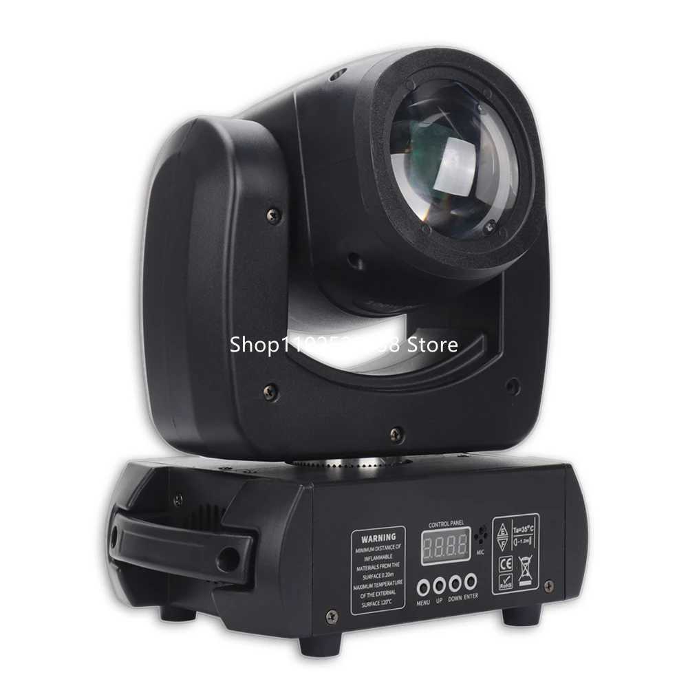 DJ Equipment 100W Gobo Spot Beam LED Moving Head Party Disco Stage Lights Sound DMX Control 18 Prisms For Club Stage XJ250527