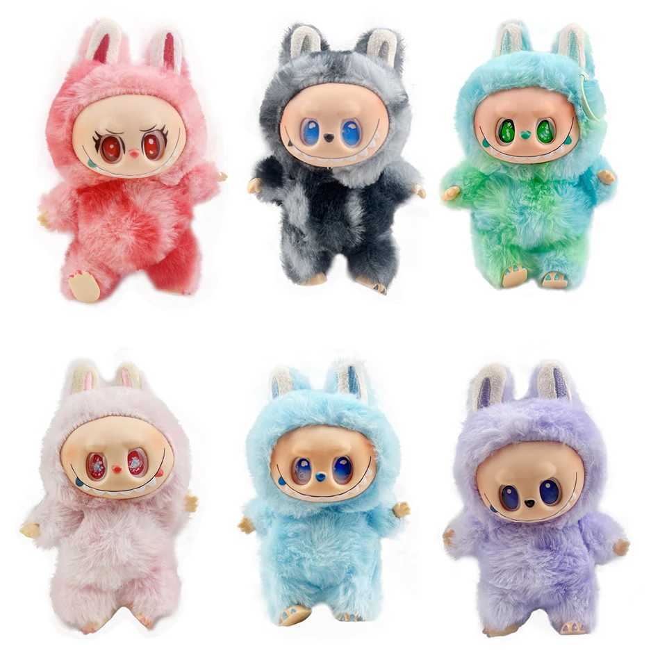 NEW Labubu The Monsters Heartbeat Macaron Enamel Face Blind Box Pvc Figurine Tabletop Ornament Kawaii Doll Kid christmas Gift W250526