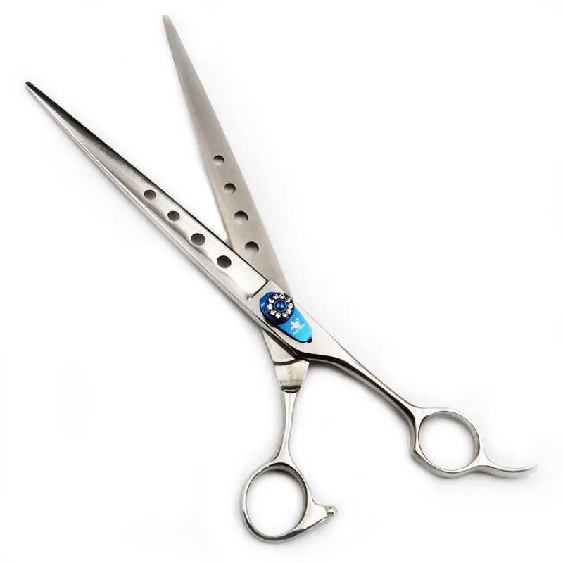 7/7.5/8 Hairdressing Scissors Cutting Pet Scissors Grooming Shears Professional Human Dogs Cats Hair Shears R250527