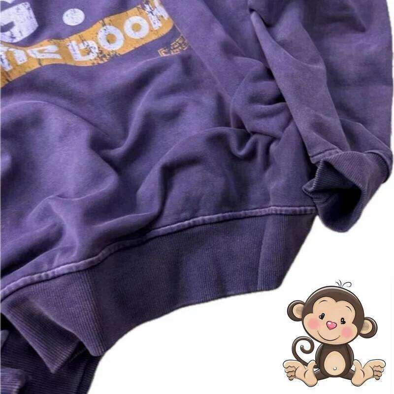 False Perception Reeborn Purple Winter Men's Hoodie