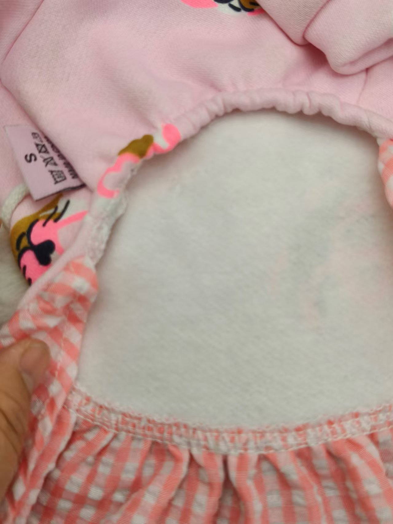 Cat clothes for spring and summer, anti shedding hair, breathable pink, three-dimensional cute cartoon