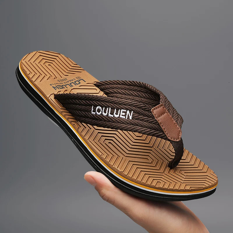 Mens flip flops super comfortable and fashionable mens summer slippers classic version cool flip flops mens shoes beach s 250526