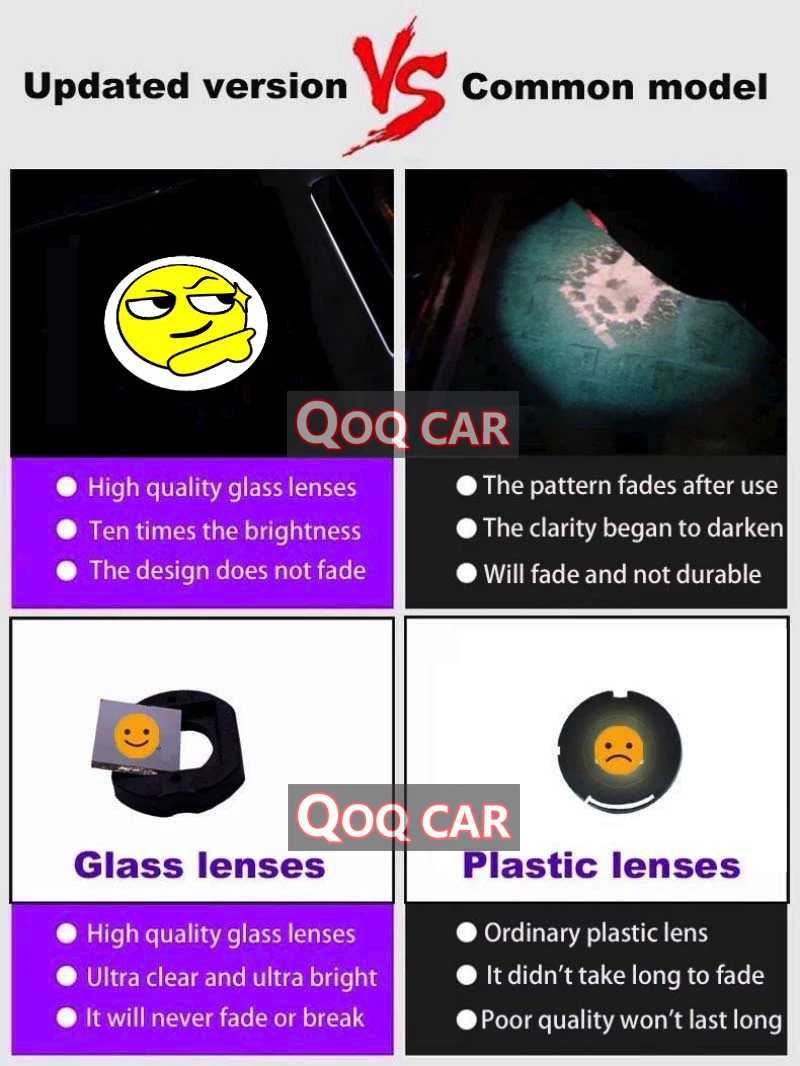 Led Car Door Welcome Lamp Shadow Light For BMW G30/31/38/11/12 F30/31/34/35/80 E70 Laser Projector Ghost Light AccessoriesXJ250527