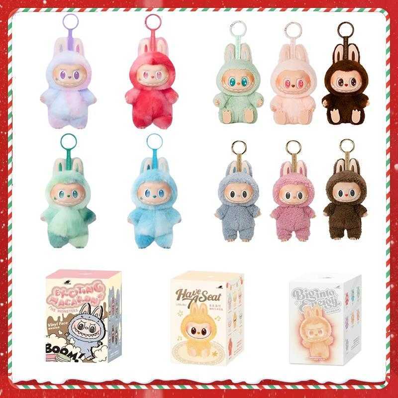 New Labubu V3 The Monsters Front High-Energy Series Blind Box Vinyl Plush Face Doll Action Figure Keychain Gift M250526