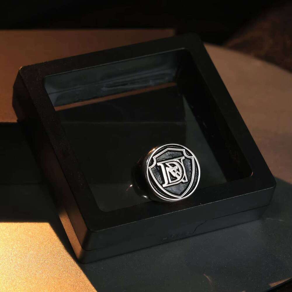 20mm Round Sier Jewelry Small Finger Custom Personalized Fashion Men Ring Wholesale