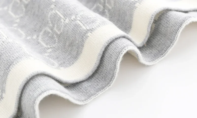 Baby Cotton Blankets hat boy girl children Luxury knitted jacquard kids designer Letter car air conditioner blanket mattress carriage hug quilt Swaddling 120X85