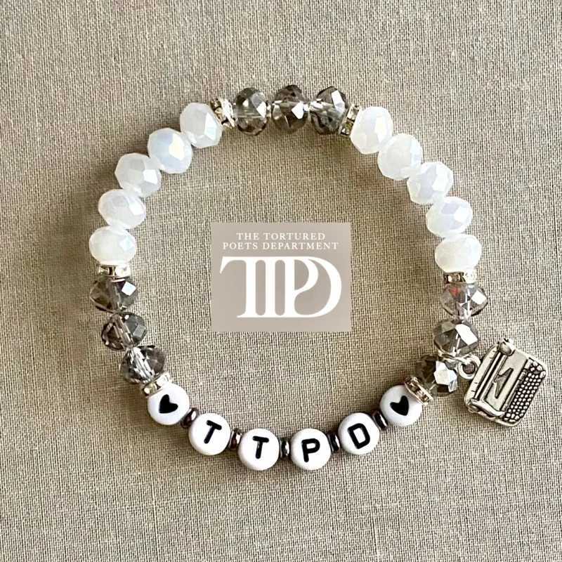 TTPD The Tortured Poets Department Friendship Bracelet TTPD Bracelet Taylor Charm Taylor Jewelry Taylor Merch TTPD Merch W250526