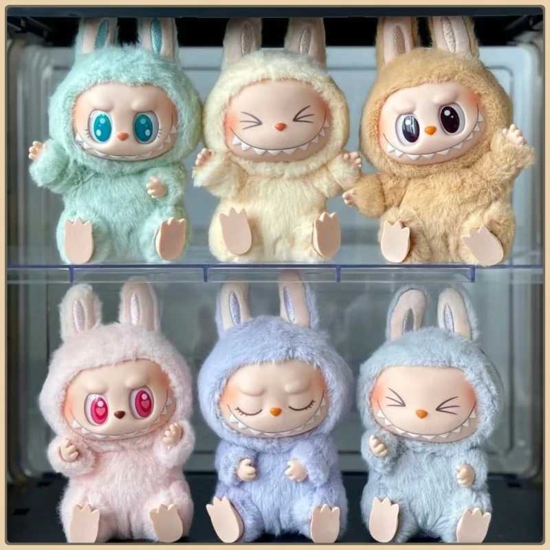 Labubu Macaron 2nd The Monsters Have A Seat Series Blind Box Vinyl Plush Toy Keychain Pendant Mystery Box Cute Childrens Gifts M250527