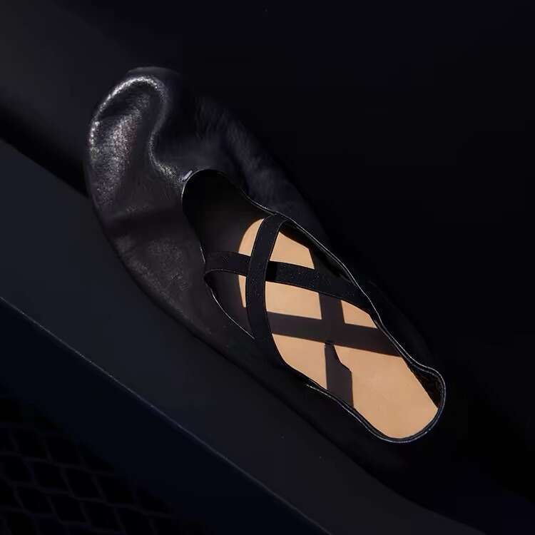 2025 Round Toe Shallow Mouth Cross Strap Mary Jane Shoes Women Summer Autumn Comfortable Ballet Flats