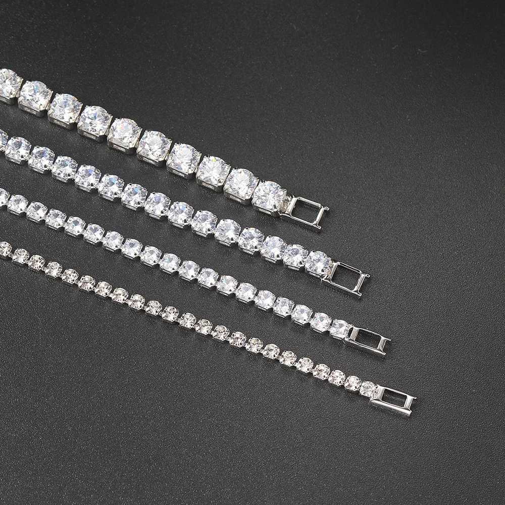 ZHOUYANG Tennis Bracelet For Women Luxury Colorful Optional 2.5mm CZ Crystal Rose Gold Color Gift Fashion Jewelry KC128 W250526