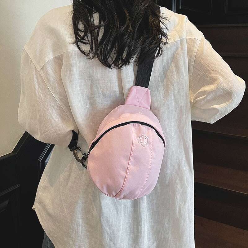 2025 New Simple Casual Unisex Versatile Sling Bag Large Capacity Sports Chest Bag for Women
